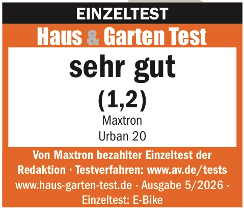 Haus und Garten Test: sehr gut (1,2)