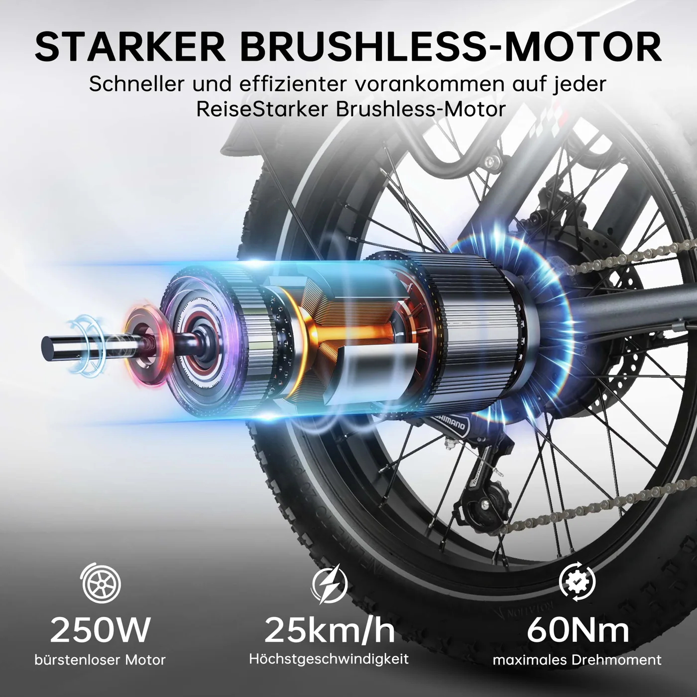 250 Watt Rückenwind, Maxtron Polaris
