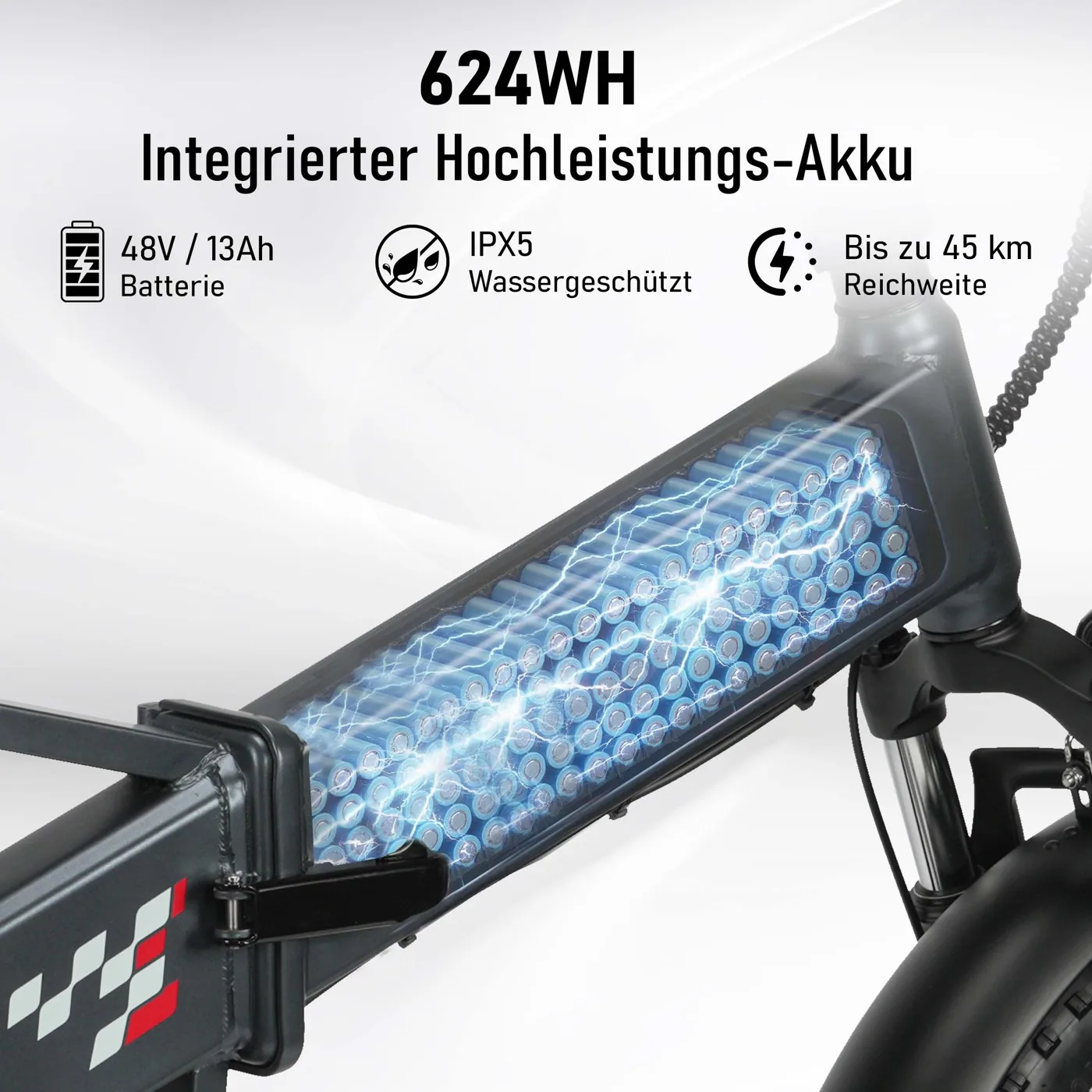 Herausnehmbarer Akku, Maxtron Polaris