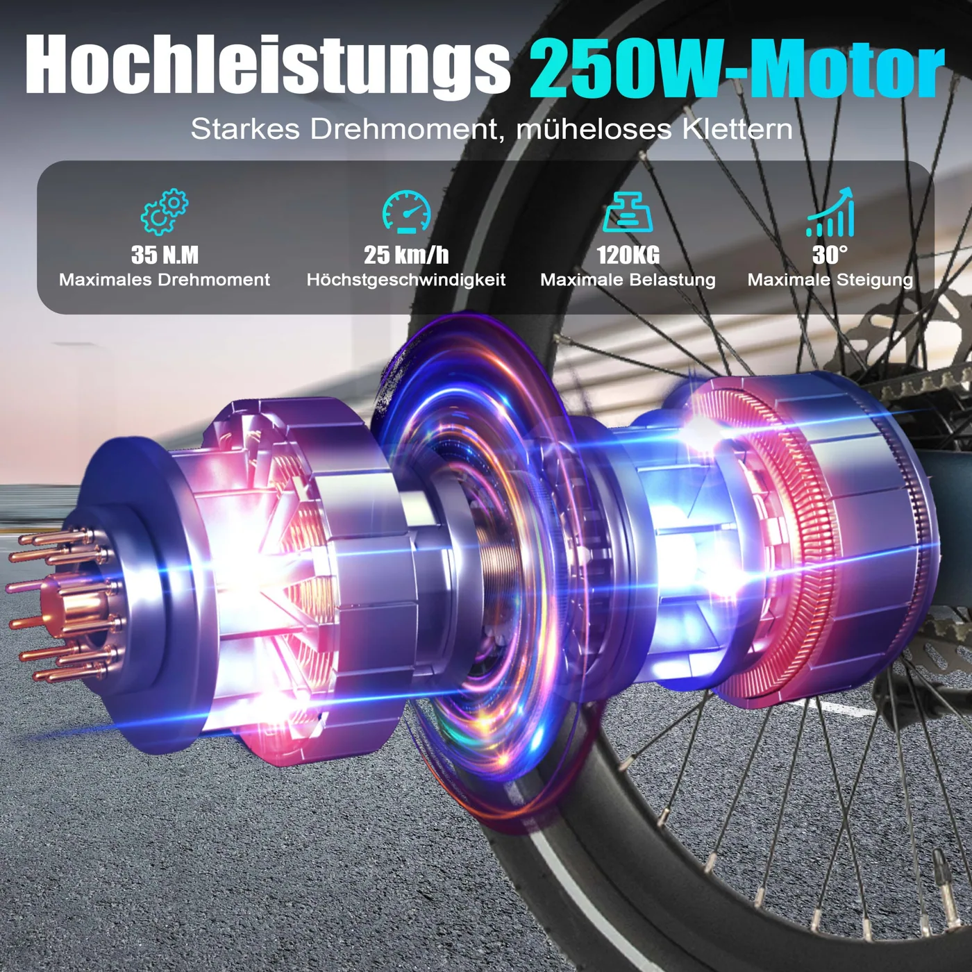 250 Watt Rückenwind, Maxtron Smart 30