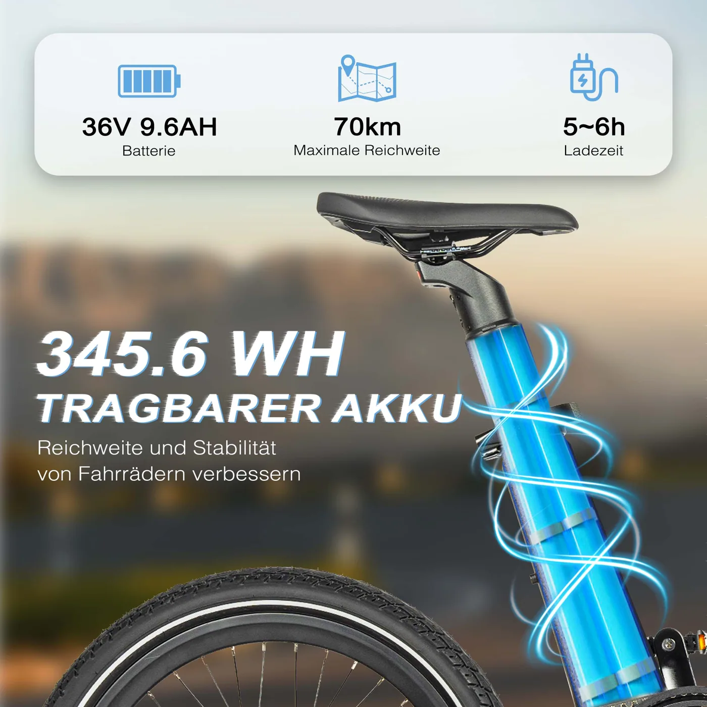Herausnehmbarer Akku, Maxtron Smart 30