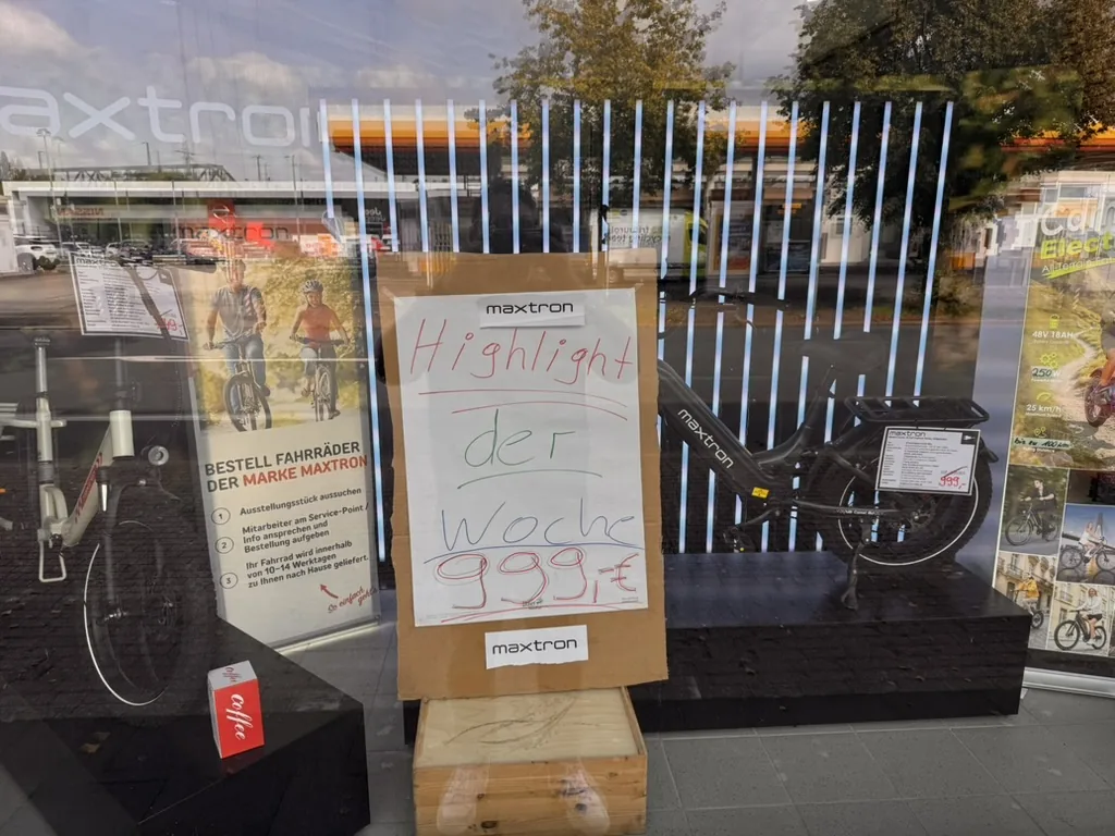 Wöchentliches Top-Angebot im Maxtron Lagerverkauf Oberhausen